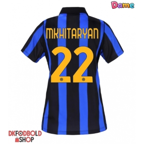 Inter Milan Henrikh Mkhitaryan #22 Hjemmebanetrøje Dame 2026-27 Kort ærmer Inter Milan Henrikh Mkhitaryan #22 Hjemmebanetrøje Dame 2026-27 Kort ærmer